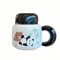 HUMOCHUSON Tasse Amusante Tasse À Café Panda En Céramique 450 Ml Pour Garçons Et Filles Avec Couvercle Et Cuillère - Ventilateur