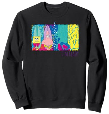 Spongebob Schwammkopf Sommer Surf Strand Urlaub Spaß Retro Sweatshirt