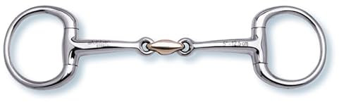 Stübben Gebiss 2234 Olivenkopf-Unterlegtrense - 9,5 cm - 12 mm - Sweet Copper Mittelstück