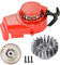 GOOFIT Avviamento a Strappo Minimoto Cinese Alluminio con Volano Sostituzione per Mini Quad 47cc 49cc 2 Tempi Biciclette Ciclomotore e Scooter Pocket Pit Bike ATV Go Kart 1 Pezzo Rosso