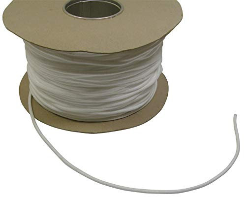 50 Metres White 6mm Washable Piping Cord