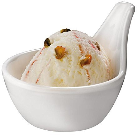 APS 84018 GOURMET Schale geeignet für Tablett 84017, Melamin, Weiß, Ø 7 x 6 cm, 0,05 ltr