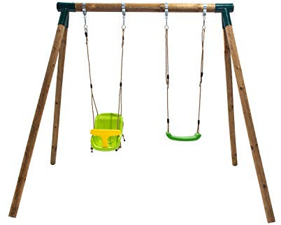 | MASGAMES | Columpio de Madera | con Asiento de bebé (220 cm)