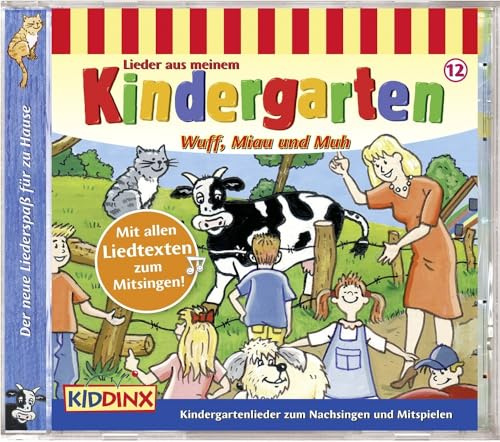 Lieder aus meinem Kindergarten - Wuff, Miau und Muh