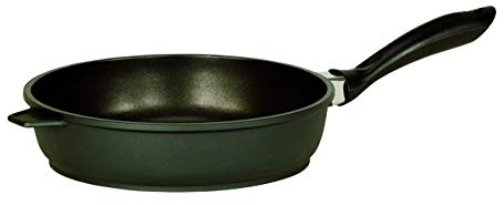 Karl Krüger Leipzig Aluguss-Pfanne, Aluminium, Schwarz, 24 cm