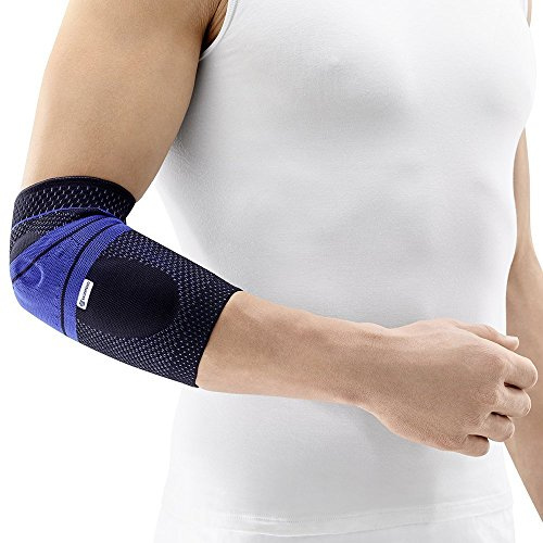 Bauerfeind Epitrain Ellenbogenbandage, Herren, 11061603070006, Schwarz , 6