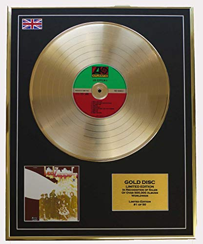 LED ZEPPELIN/Cd Gold Disc Record Limited Edition/LED ZEPPELIN II