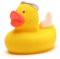 Duckshop I Badeente I Quietscheente I Magic-Duck Engel gelb 6 cm