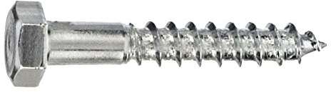 Connex KL3148140 Vis à bois 6 pans galvanisés 1000 g 8 x 140 mm