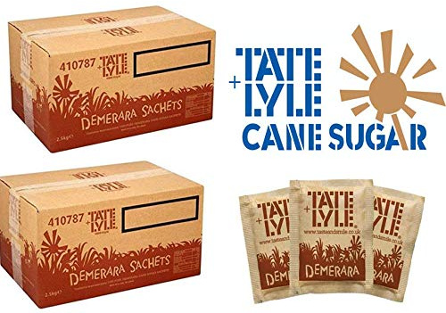 Tate Lyle Demerara Sugar Sachets{1000 Per Box} UKB Multi Pack savings (2)
