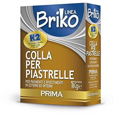 Colla Per Piastrelle E Pavimenti 1kg Prima K2