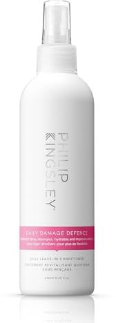 Philip Kingsley | Daily Damage Defence Leave-In Conditioner Spray | Hitzeschutz, Konditionierung, Haarentwirrungsspray | Hydratisiert, entwirrt, boostet, glänzt Frizz-Control | 250ml