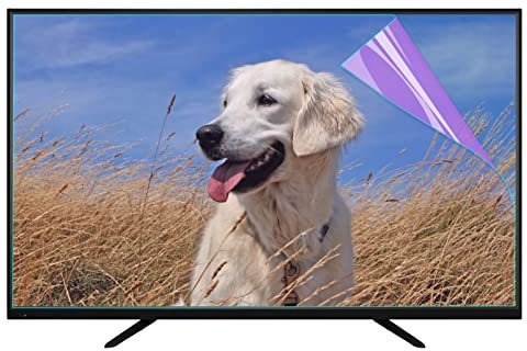 JHZDX 32-75 Inch Matte Anti Blue Light TV Screen Protector, Dustproof Anti Scratch Film Relieve Eye Strain, for LCD LED OLED 4K HDTV,34(815 * 345mm)
