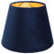 Lurrose Stoff-Lampenschirm, Ersatz-Fass-Lampenschirm aus Leinen, aufsteckbarer Lampenschirm, E27-Lampenabdeckung für Tischlampe, Stehleuchte, Heimdekoration (25 x 25 x 18 cm)