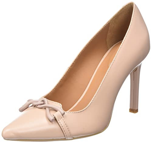 Geox Donna D Faviola Pump, Beige, 36 EU