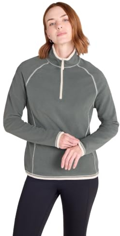 Mountain Warehouse Montana Womens Fleece Jumper Dark Green 4