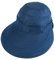 ITODA Femme Casquette Grande Visière Anti-Soleil en Coton Chapeau de Soleil Pliable Contre UPF 50+ Casquette Haut Vide Queue de Cheval Pare-Soleil Capeline d'été Large Bord Chapeau de Plage Voyage