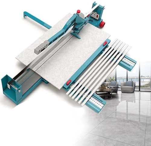 DPDZSW Tile Cutter 48 Inch Manual Tile Cutter, Tile Cutting Machine, Ceramic Porcelain Tile Cutter w/Laser Guide All-Steel Frame and Cutter Wheels Tile Cutter Hand Tool