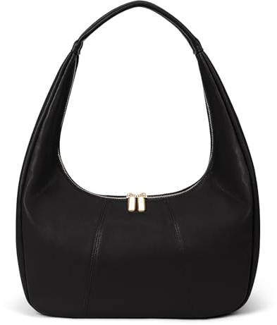 GSenhui Handtasche Hobo Bag Shoulder Bag Vintage Achseltasche PU Leder Gross Umhängetasche Damen Schultertasche mit Reißverschluss Klein Elegant