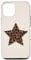 iPhone 13 Star Shape - Cute Cheetah Leopard Print Graphic Case