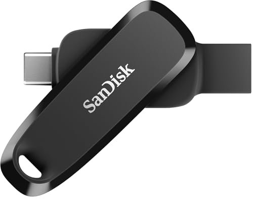 SanDisk SDDDC6-256G-G46 Lecteur USB Flash 256 Go USB Type-C 3.2 Gen 1 (3.1 Gen 1) Noir