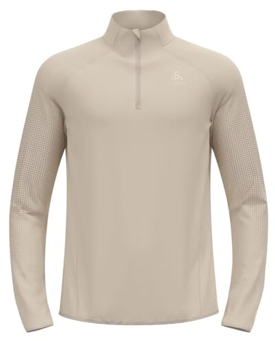 Odlo Herren Laufsshirt ZEROWEIGHT WARM Silber (232), L