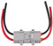 Qussedser Conector macho hembra de 50 A de alta corriente, impermeable, para estacionamiento, aire acondicionado, enchufe de alimentación de 10 conectores cuadrados