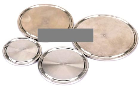 CZAOINCU 1pc Ferrule O/D 77.5/91/106/119/130/145/183/219mm Tri Clamp 2.5- 8 304 Stainless Steel End Cap Fitting Homebrew Brew K91mm(3 Inch TC)