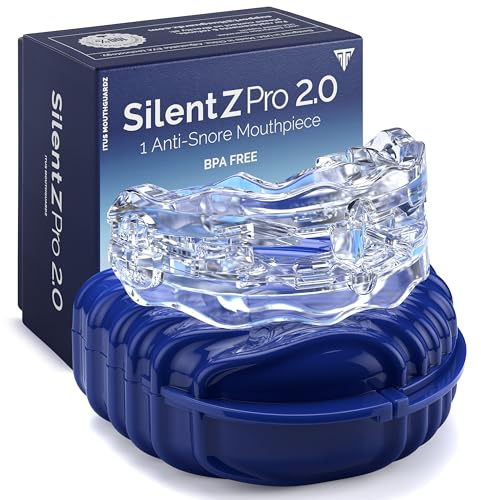 Itus Mouthguardz: SilentZPro 2.0 - USA Designed & FDA-Cleared Anti Snore Mouthpiece - Fully Adjustable Anti Snore Mouth Guard - Professional Patented Anti Snore Device, Medium