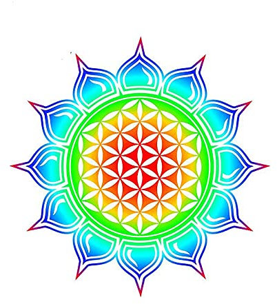 13 cm x 13 cm für Blume des Lebens Lotus Autoaufkleber Cartoon Aufkleber Kühlschrank wasserdicht kratzfest