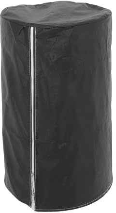 AKOOSY Housse de Protection Noir pour Bouteille de Gaz en Tissu Oxford Résistante aux UV, Facile à Installer et Enlever, pour Barbecue et Camping en Extérieur
