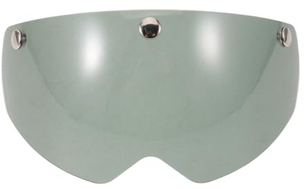 BUGUUYO Magnetic Goggles for Helmet: Detachable Windproof Visor Glasses Shockproof Sun Shield Fit for Unisex Mountain Bicycle Helmet Attachments 7.8x3.9''