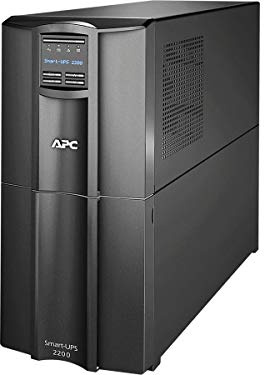APC Smart-UPS SMT - SMT2200I - Uninterruptible Power Supply 2200VA (Line Interactive, AVR, LCD Panel, 8 Outlets IEC-C13, Shutdown Software)