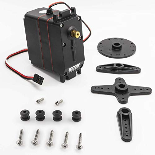 Adapter Universe Metall RC Servo Motor 33Kg Lenkung Metall Getriebe Carbon Fighter Racer Breaker MT6