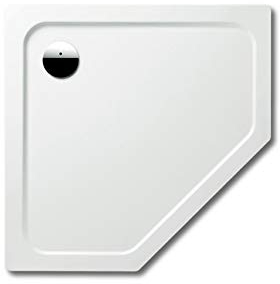 Kaldewei Cornezza Fünfteck Duschwanne weiß 100 x 100 x 2,5 cm 459248040001 inkl. Styroporträger / Wannenträger