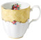 Royal Albert 1990 Bouquet Tasse zum 100-jährigen Jubiläum von Royal Albert, Gelb, 0,4 l