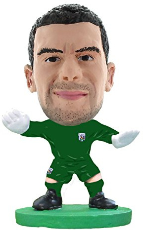 SoccerStarz soc335 Classic West Brom Ben Foster Home Kit