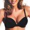 Toocool - Reggiseno Donna Super Push up +2 Taglie Imbottito Love And Bra Incredibile [II,Nero]