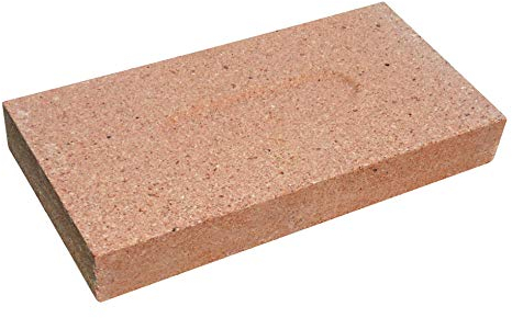 3x Mattoni Refrattari 22 x 11 x 3 cm Tavelle Refrattarie per forni camini stufe