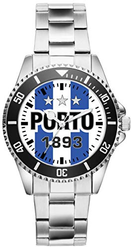 KIESENBERG Porto Geschenk Artikel Idee Fan Uhr 2787