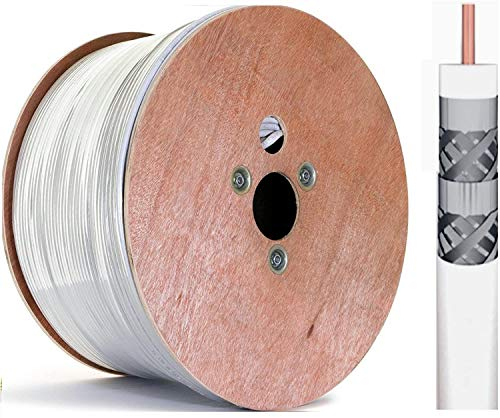135db 500m digital Koaxial Sat Kabel Antennenkabel Koaxialkabel für Ultra HD 4K 8K Koax Cable