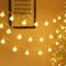 Zorela Globe Fairy Lights, 15M/49ft 100 LED Globe String Lights with Remote - USB or Battery Powered - 8 Modes - Outdoor Indoor String Fairy Lights for Christmas, Balcony, Gazebo, Garden, Camping