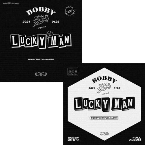 iKON BOBBY [LUCKY MAN] 2nd Full Album [ A / B ] RANDOM Ver. K-POP SEALED+TRACKING CODE