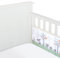BreathableBaby, Klassisches 3 mm atmungsaktives Netzfutter für Kinderbetten mit 120 x 60 cm oder 140 x 70 cm Matratze, Woodland Walk, deckt 2 Seiten ab, Nicht gepolsterte einlagige