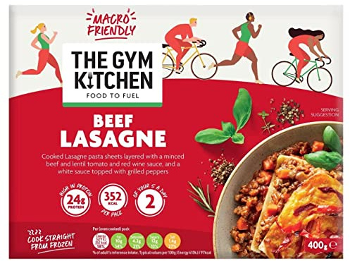 The Gym Kitchen Beef Lasagne 400g