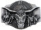The Lord of the Tools Longhorn Gürtelschnalle Western Cowboy Gürtelschnalle Stier Herren Gürtelverschluss für 3,8cm Breite Druckknopf Gürtel Deko Accessoires Schwarz