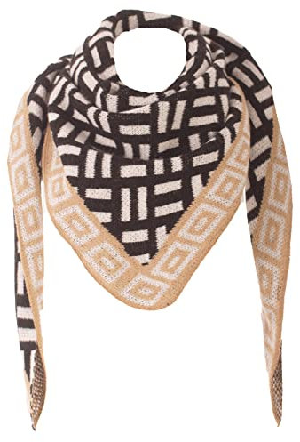 FASHION YOU WANT XXL Schal flauschig schal-tuch damen dicker dreieckstuch groß Wolle UNI Farben kuschelig (S07)