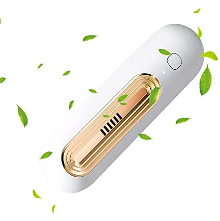 Limpiador portátil para frigorífico, mini USB, desodorante para frigorífico, purificador de aire, eliminador de olores, generador de ozono para coche, para eliminación de polvo, viajes, habitaciones,