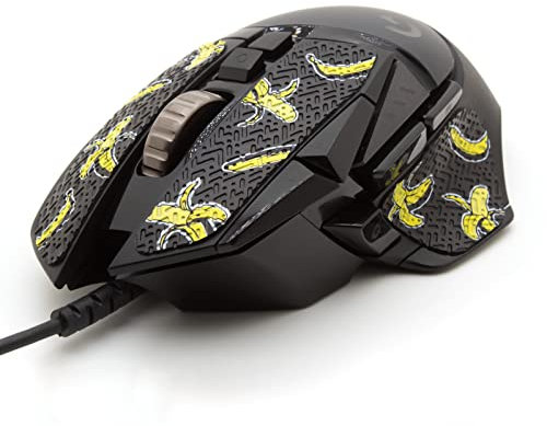 BT.L Mouse Grip for Logitech G502 & Logitech G502 Hero (Banana Black)