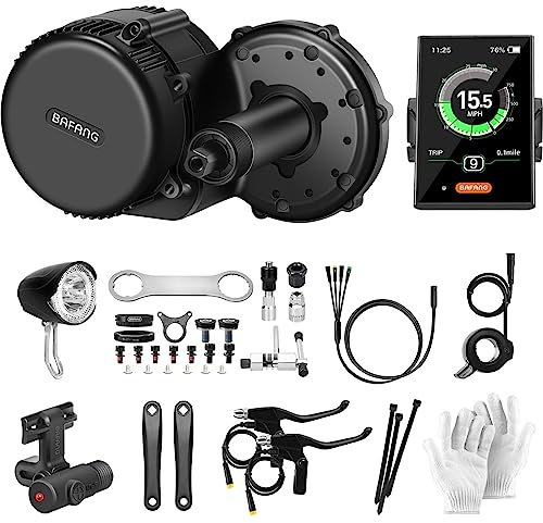 Bafang BBS01B Mittelmotor 36V 500W ebike Umbausatz G340 Motor C18 3,5 Zoll Display